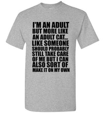 Load image into Gallery viewer, Adult Cat T Shirt - The Glam Foxx
