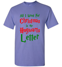 Load image into Gallery viewer, All I Want for Christmas is my Hogwarts Letter T Shirt
