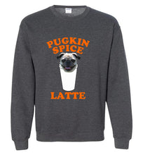 Load image into Gallery viewer, Pugkin Spice Latte Sweatshirt
