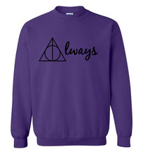 Load image into Gallery viewer, Always Harry Potter Sweatshirt - The Glam Foxx
