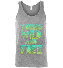 Load image into Gallery viewer, Young Wild and Free Unisex Tank Top - The Glam Foxx
