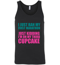 Load image into Gallery viewer, I Just Ran My First Marathon Unsiex Tank Top - The Glam Foxx
