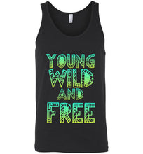 Load image into Gallery viewer, Young Wild and Free Unisex Tank Top - The Glam Foxx
