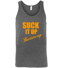 Load image into Gallery viewer, Suck it Up Buttercup Unisex Tank Top
