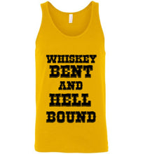Load image into Gallery viewer, Whiskey Bent and Hell Bound Tank Top

