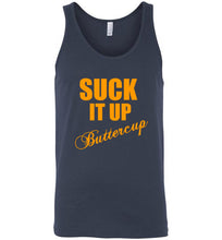 Load image into Gallery viewer, Suck it Up Buttercup Unisex Tank Top
