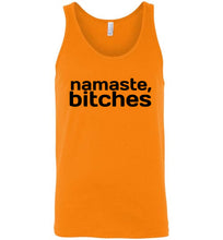 Load image into Gallery viewer, Namaste Bitches Unisex Tank Top
