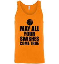 Load image into Gallery viewer, May All Your Swishes Come True Basketball Tank Top
