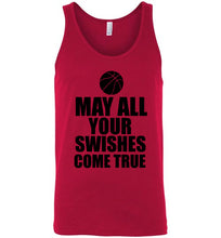 Load image into Gallery viewer, May All Your Swishes Come True Basketball Tank Top

