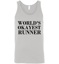 Load image into Gallery viewer, World's Okayest Runner Tank Top
