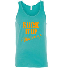 Load image into Gallery viewer, Suck it Up Buttercup Unisex Tank Top
