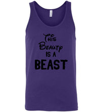 Load image into Gallery viewer, This Beauty is a Beast Unisex Tank Top
