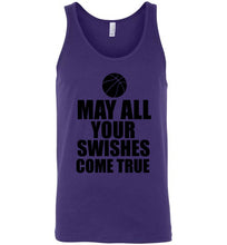 Load image into Gallery viewer, May All Your Swishes Come True Basketball Tank Top
