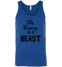 Load image into Gallery viewer, This Beauty is a Beast Unisex Tank Top
