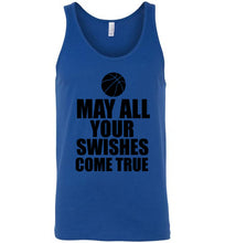 Load image into Gallery viewer, May All Your Swishes Come True Basketball Tank Top
