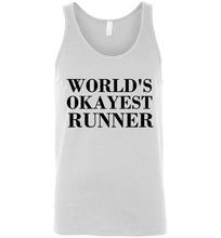 Load image into Gallery viewer, World's Okayest Runner Tank Top
