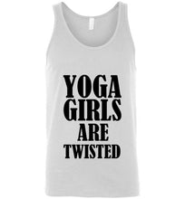 Load image into Gallery viewer, Yoga Girls are Twisted Unisex Tank Top
