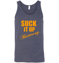 Load image into Gallery viewer, Suck it Up Buttercup Unisex Tank Top
