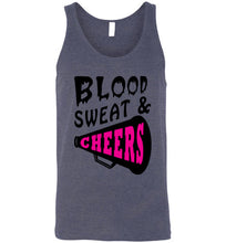 Load image into Gallery viewer, Blood Sweat and Cheers Cheerleader Tank Top

