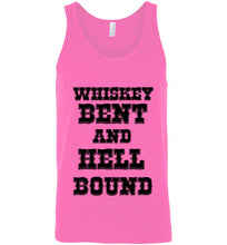 Load image into Gallery viewer, Whiskey Bent and Hell Bound Tank Top
